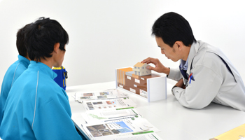 川中島中学校 職場体験学習の様子