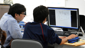 松代中学校 G&D事業部の様子