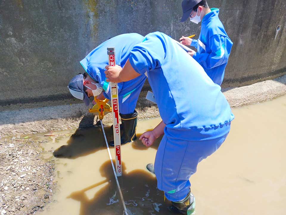 職場体験 環境調査