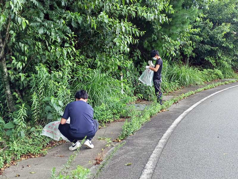 佐山地区ごみゼロ大作戦2023の様子